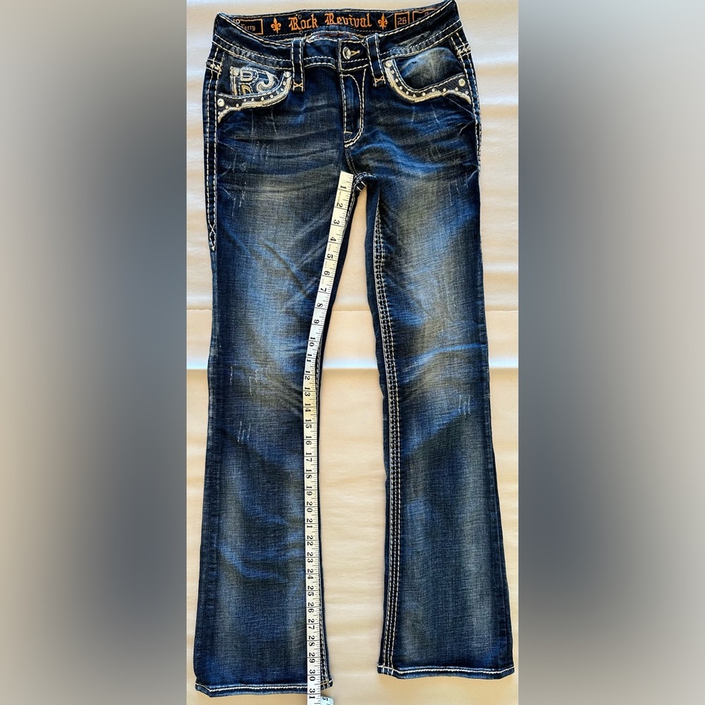 Rock Revival ‘Ferry’ Mid-Rise Boot Stretch Jean